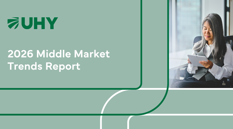 2026 Middle Market Trends Report: Insights from Business Owners