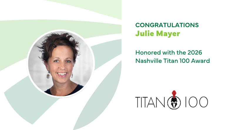 Julie Mayer Recognized as a 2025 Nashville Titan 100