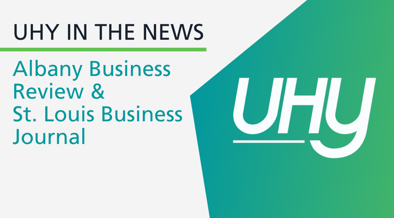 UHY Named Top Five Largest Accounting Firm in Albany and St. Louis Regions old UHY logo