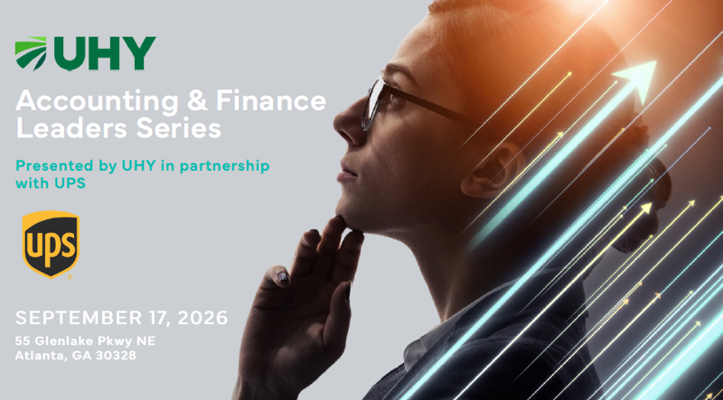 Accounting and Finance Leaders Series