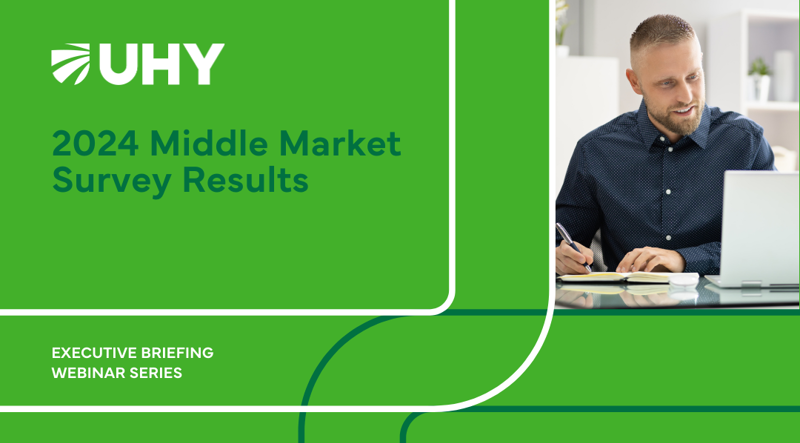 2024 Middle Market Survey: A Shift in Expectations and Priorities
