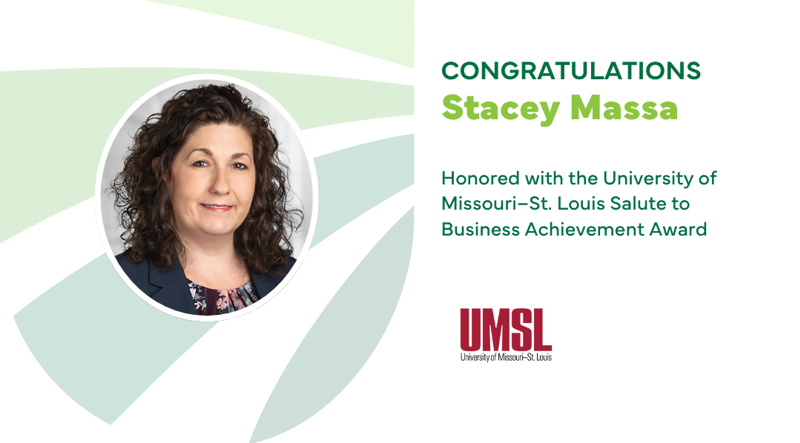 Stacey Massa Honored with the University of Missouri–St. Louis Salute to Business Achievement Award