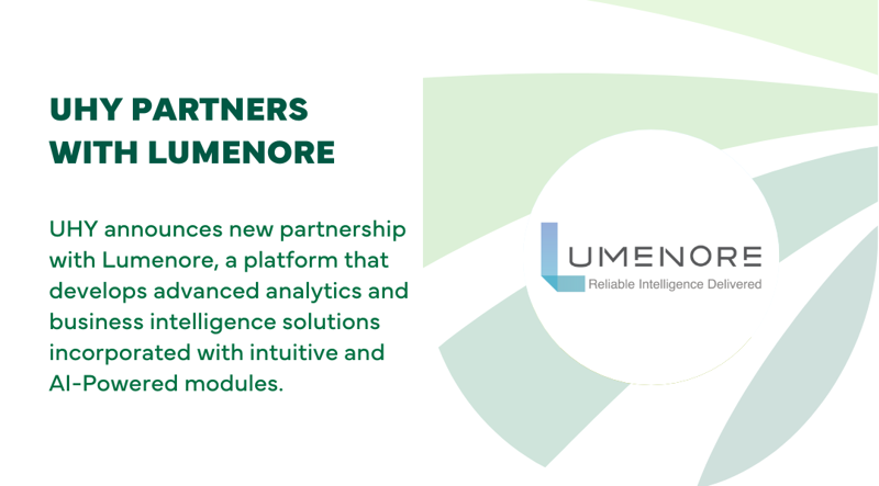 UHY Announces Partnership with Lumenore