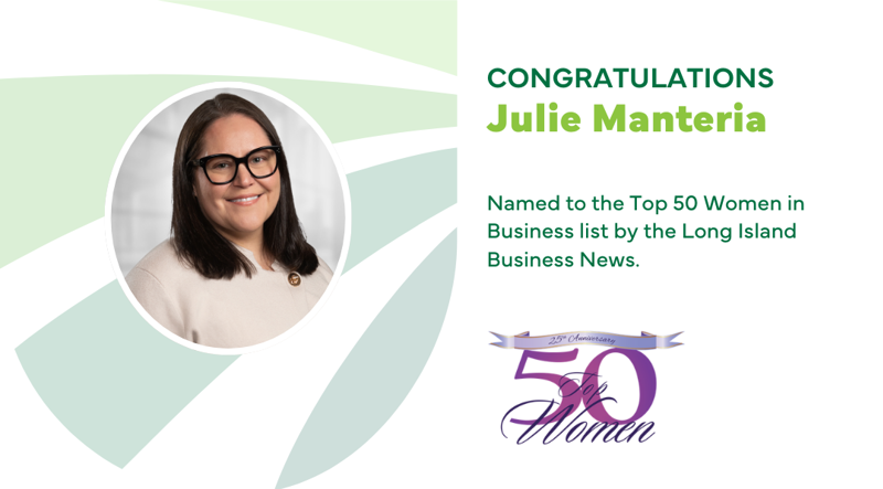 Julie Manteria Named to Top 50 Women in Business List