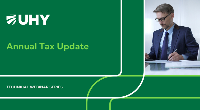 UHY Annual Tax Update
